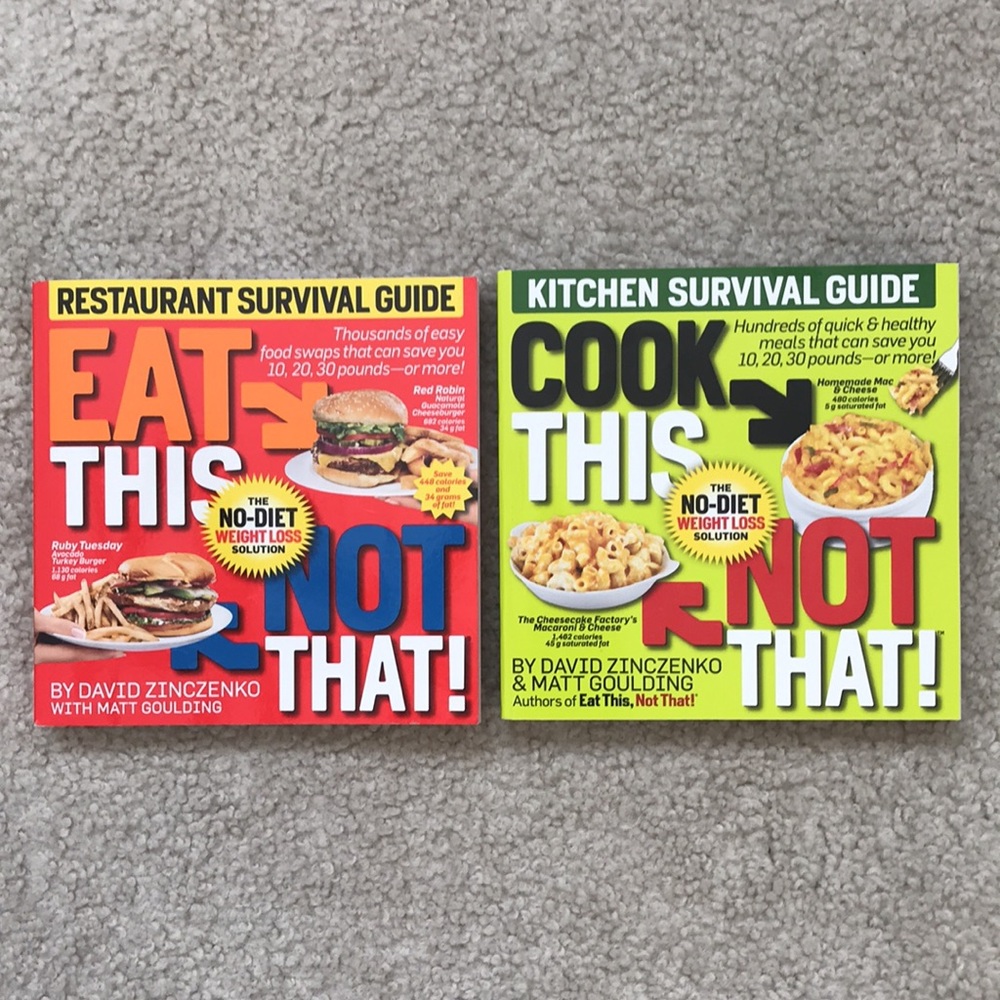 Eat This, Not That! & Cook This, Not That!